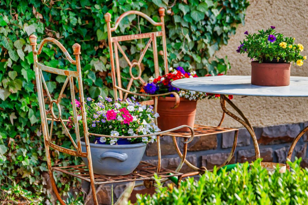 Home garden Tips-Flower gardening Methods-Potted Flower Garden